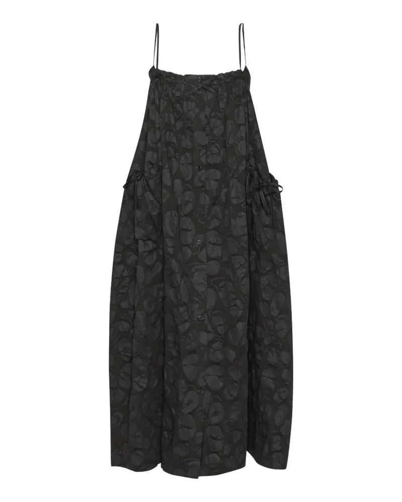 Henrik Vibskov Rooster midi dress - Schwarz Schwarz