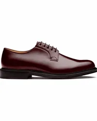 Church's Derby-Schuhe mit Glanzoptik Rot