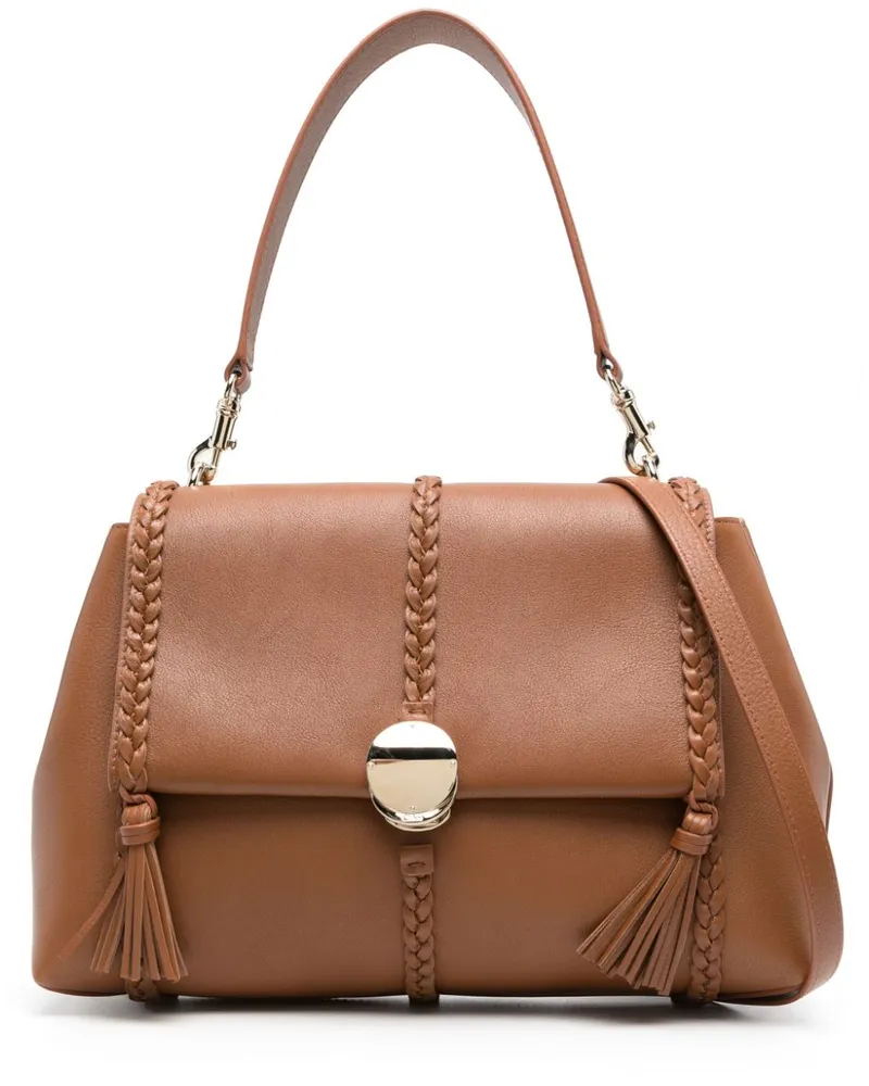 Chloé Penelope Soft Schultertasche - Braun Braun