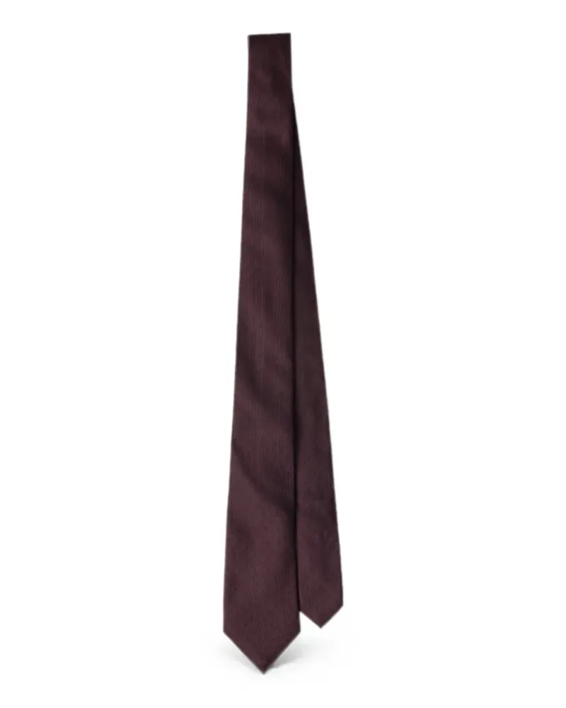 Prada silk tie - Rot Rot