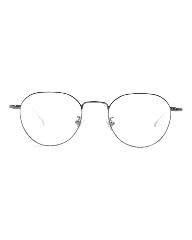 Montblanc Brille mit geometrischem Gestell - Grau Grau