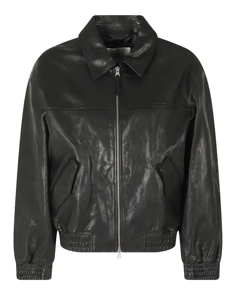 Dunst leather jacket - Schwarz Schwarz