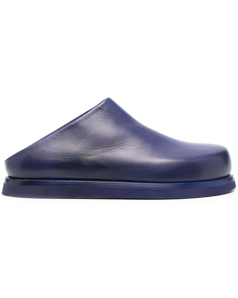 Marsèll Mules aus Leder - Blau Blau