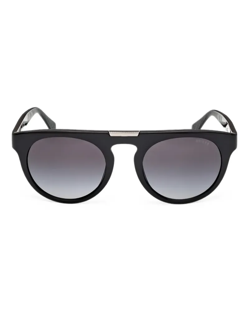 Guess Runde Sonnenbrille mit Farbverlauf - Schwarz Schwarz