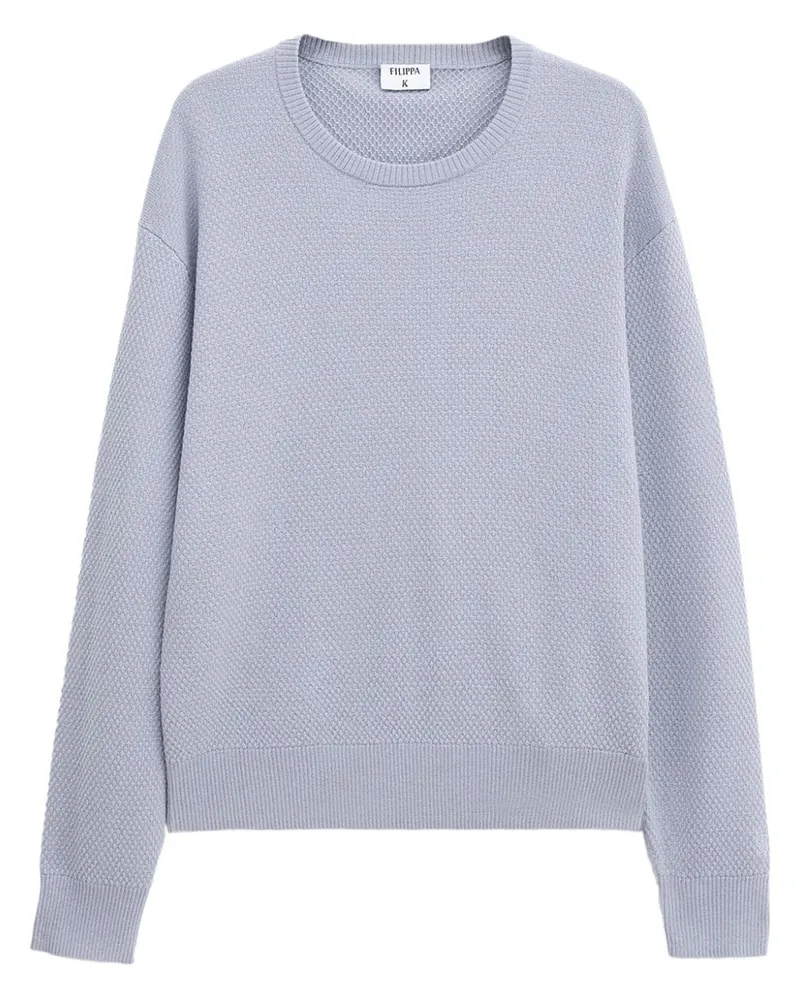 Filippa K Gestrickter Pullover Grau