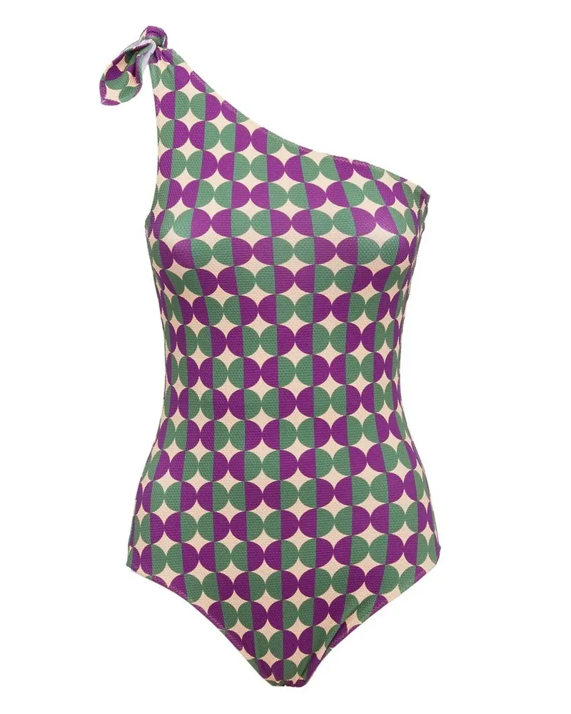 La DoubleJ Goddess Badeanzug - Violett Violett
