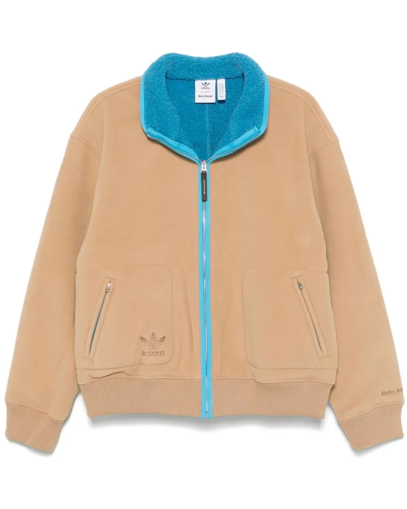 adidas x Wales Bonner Jacke aus Fleece - Nude Nude