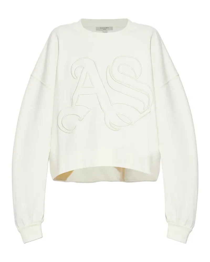 AllSaints Besticktes Sweatshirt - Nude Nude