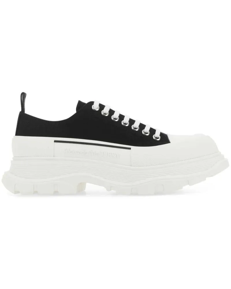 Alexander McQueen Tread Slick Sneakers - Schwarz Schwarz