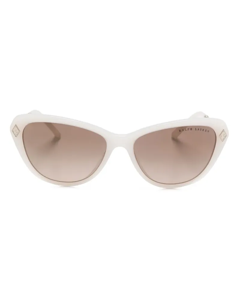 Ralph Lauren The Ella Sonnenbrille - Weiß Weiß
