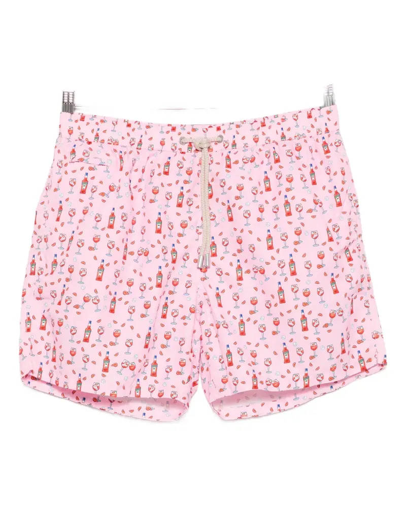 MC2 Saint Barth x Aperol Lighting swim shorts - Rosa Rosa