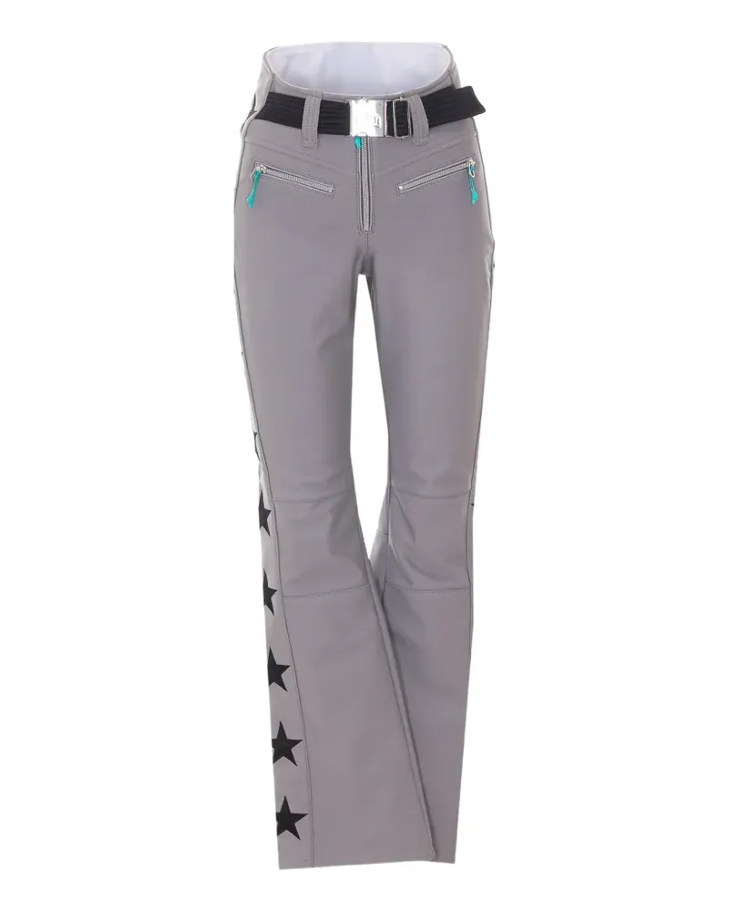 Jet Set Tiby Skihose mit Stern-Print und Gürtel - Grau Grau