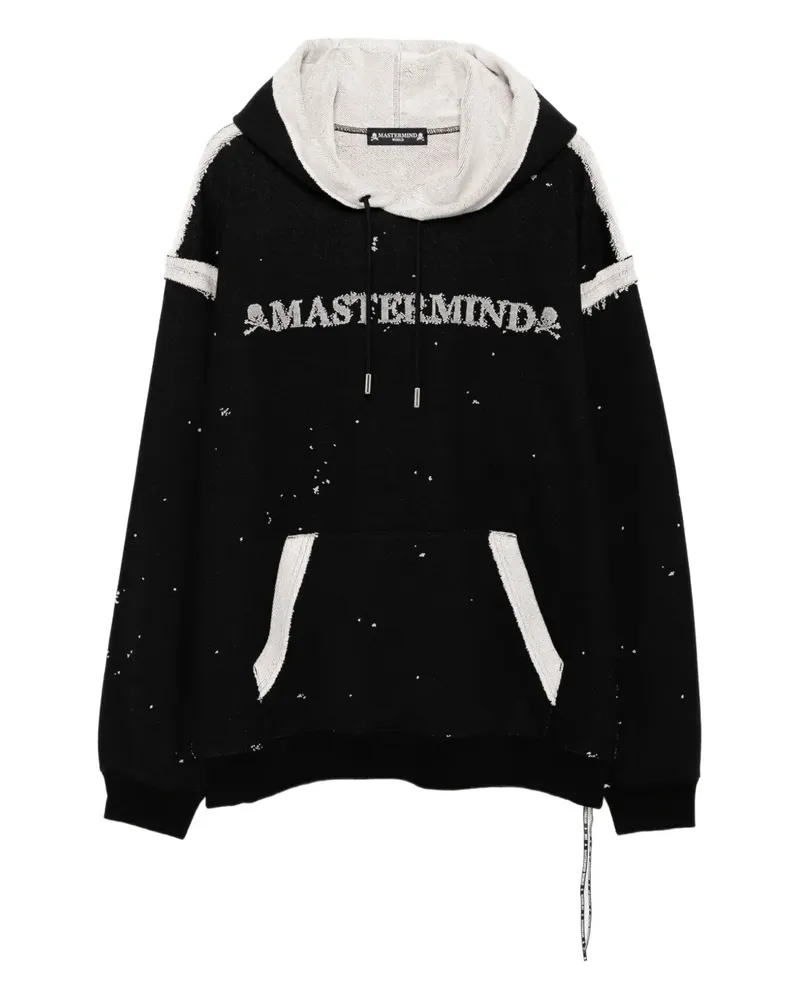 Mastermind World logo-print hoodie - Schwarz Schwarz