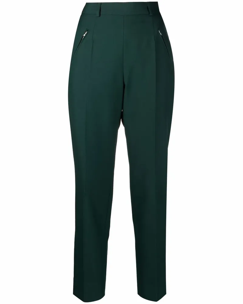 Maison Margiela Hose mit hohem Bund - Grün Grün