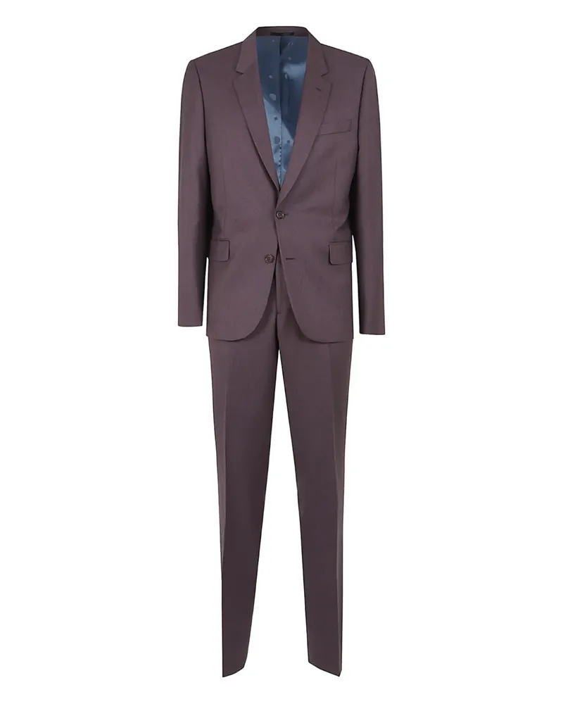 Paul Smith Anzug mit Knopfverschluss - Violett Violett