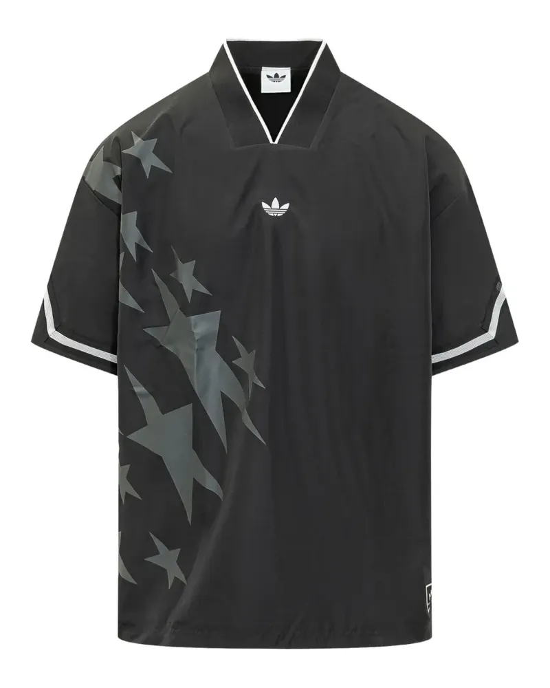 adidas Basketball Warm-up T-shirt - Schwarz Schwarz