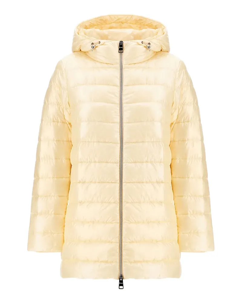 Herno A-shape quilted coat - Gelb Gelb