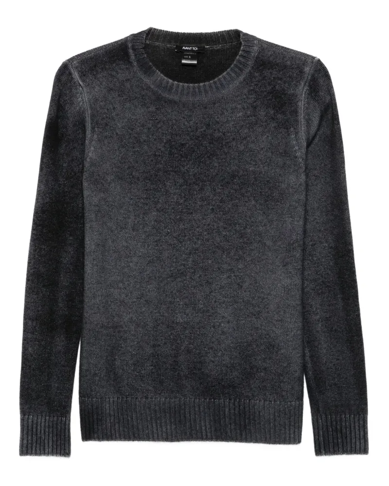 Avant Toi Gerippter Pullover - Blau Blau