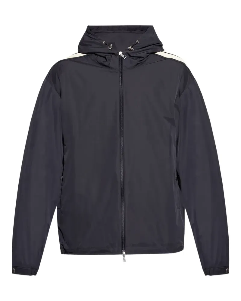 Moncler Jacke mit Seitenstreifen - Blau Blau