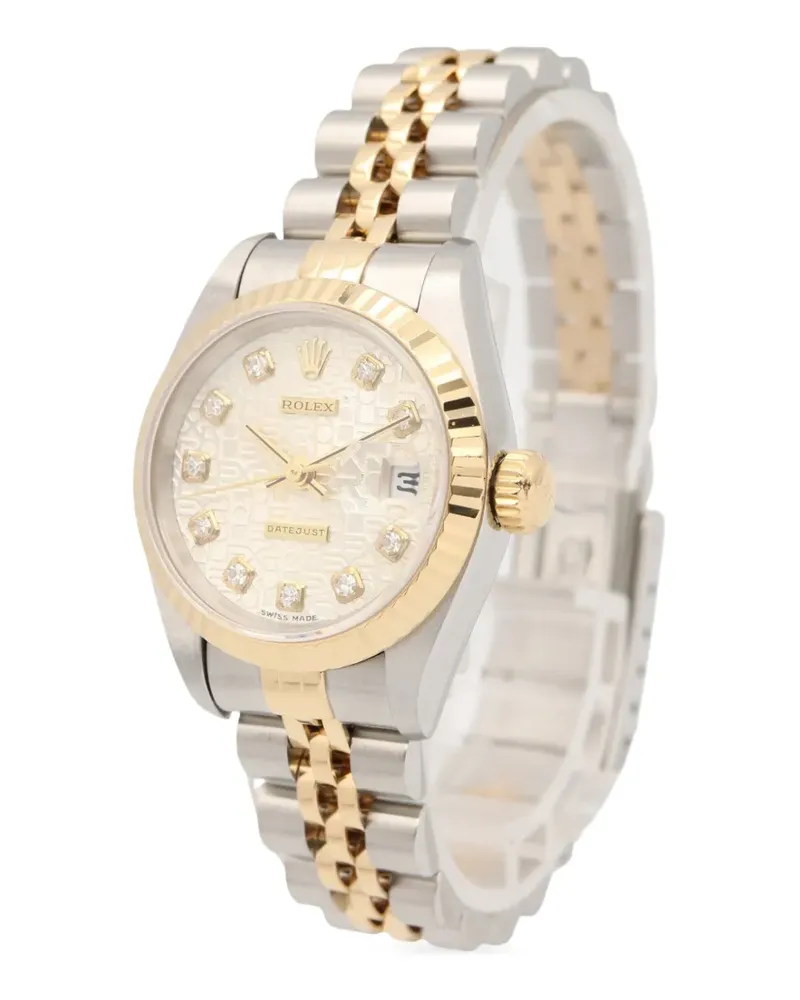 Rolex 2010s Datejust Armbanduhr 36mm - Nude Nude