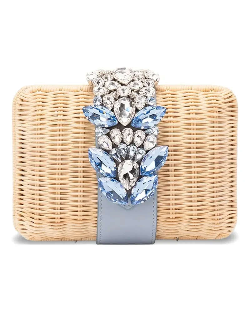 GEDEBE Capri clutch bag - Nude Nude