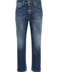 Dondup Koons Cropped-Jeans Blau