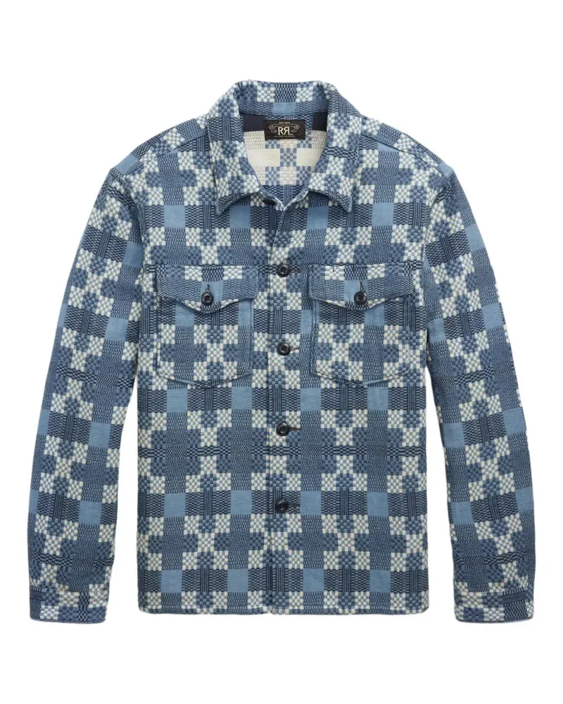 Ralph Lauren Hemd mit Jacquardmuster - Blau Blau