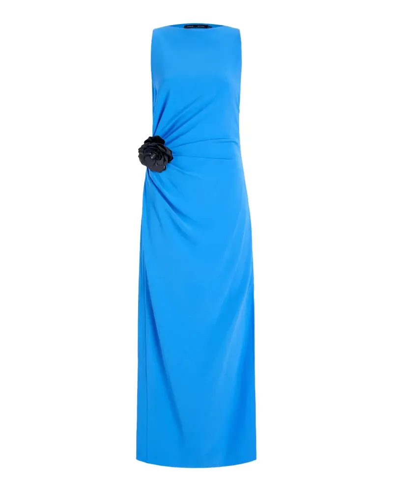 Proenza Schouler Indria flower-detail maxi dress - Blau Blau