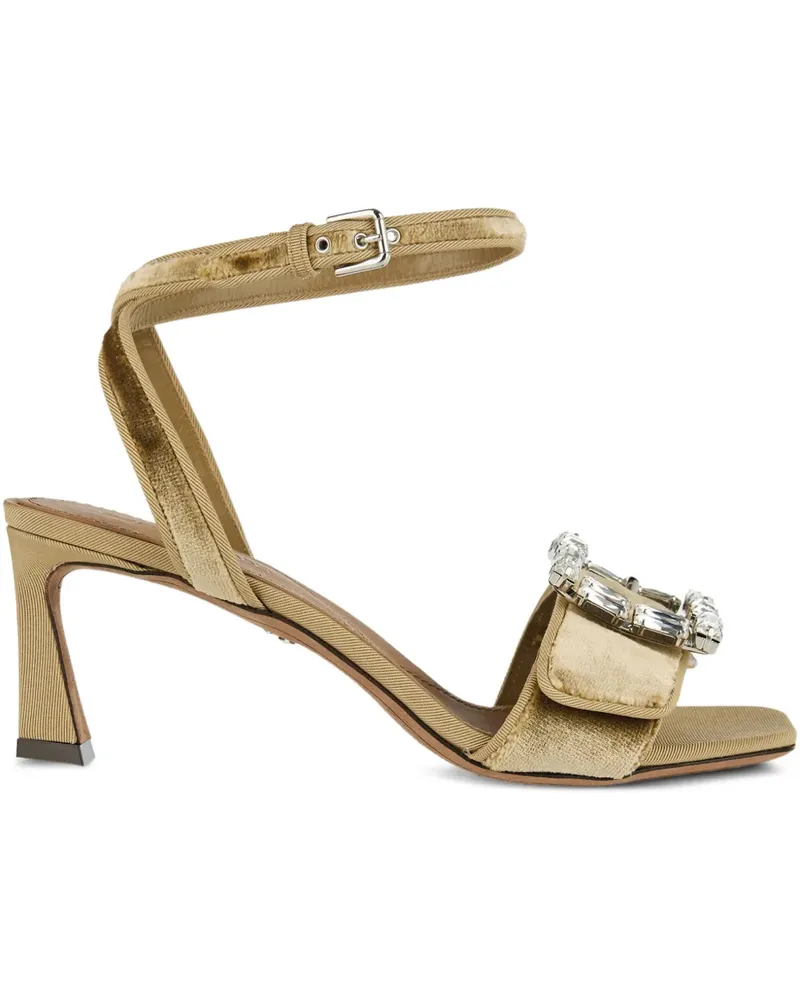 Dolce & Gabbana Verzierte Sandalen 70mm - Nude Nude