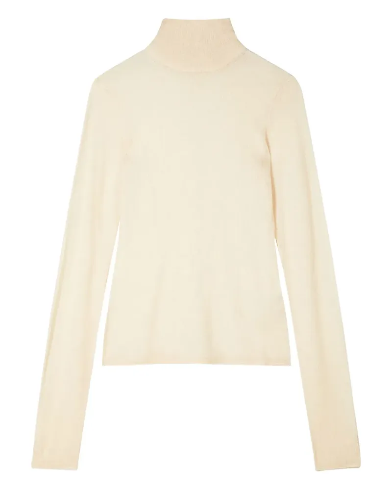 Patrizia Pepe Pullover mit Rollkragen - Nude Nude