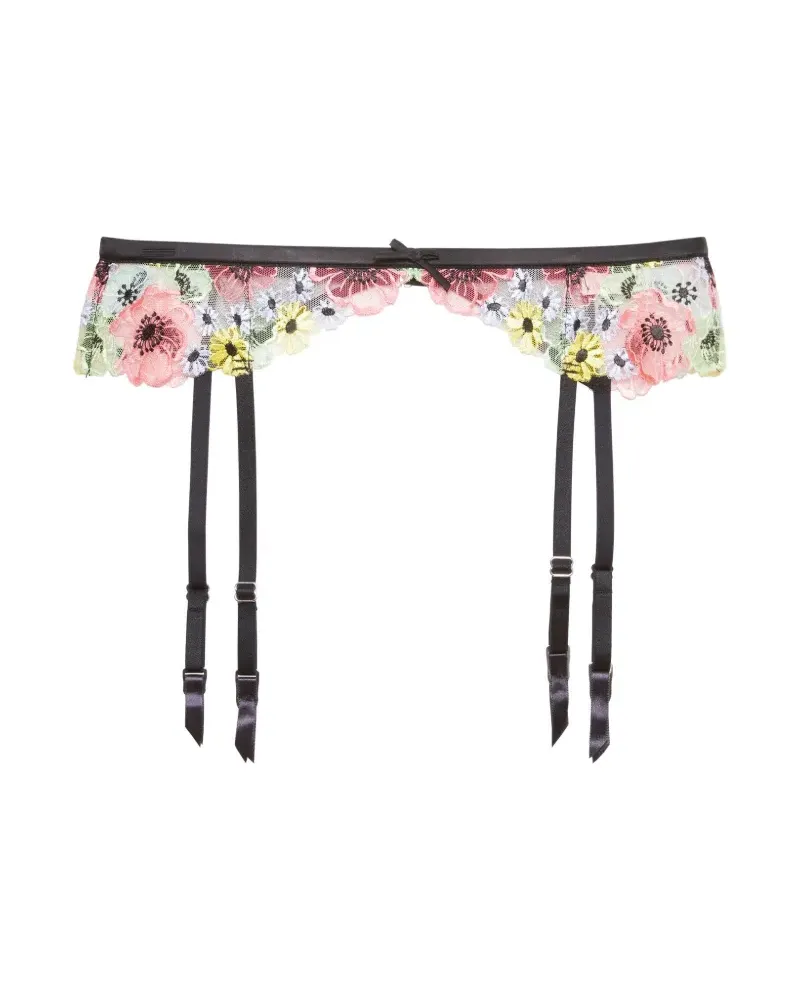 Fleur Du Mal Azalea Strumpfhalter - Schwarz Schwarz
