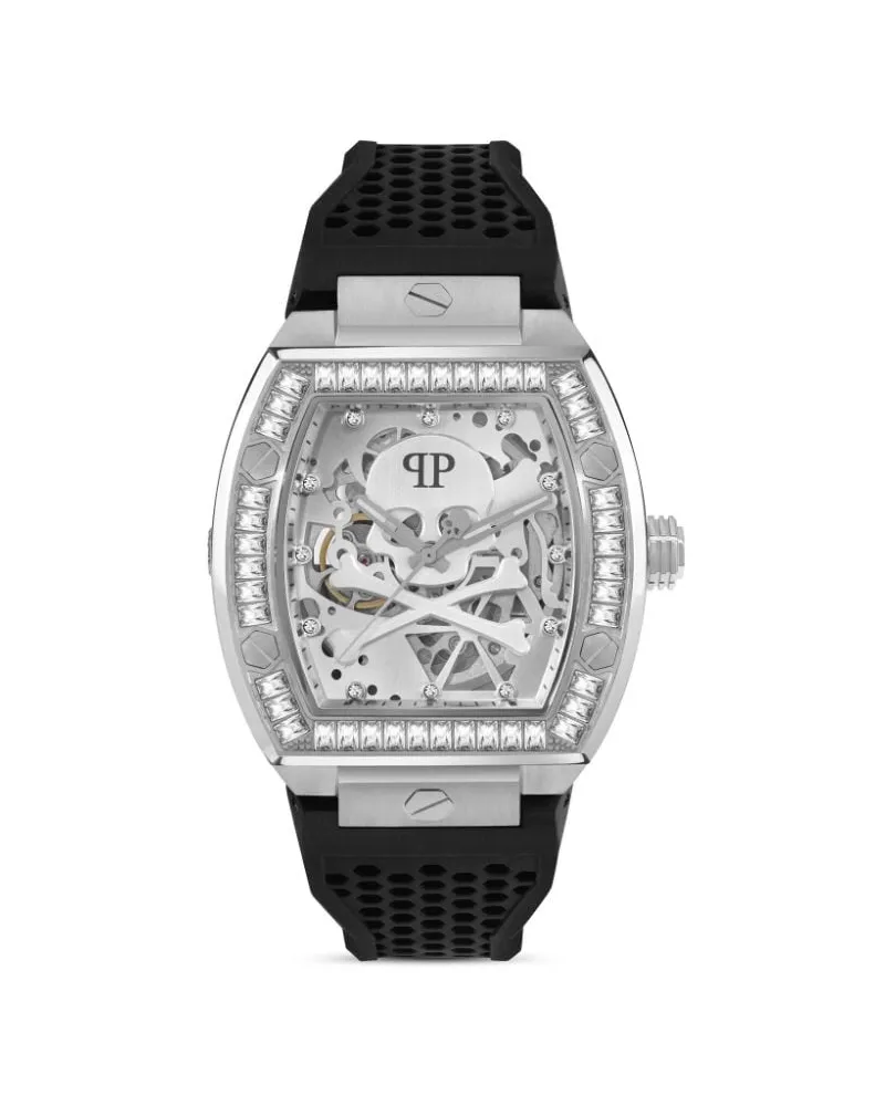 Philipp Plein The Skeleton 44mm - Silber Silber