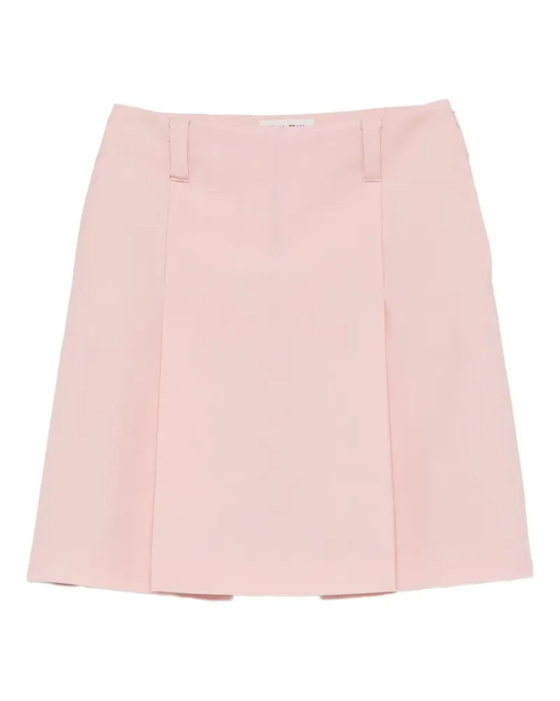 Miu Miu belted pleated mini skirt - Rosa Rosa