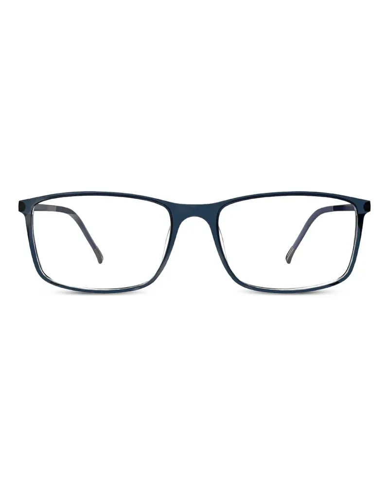 Silhouette SPX Illusion rectangle-frame glasses - Blau Blau
