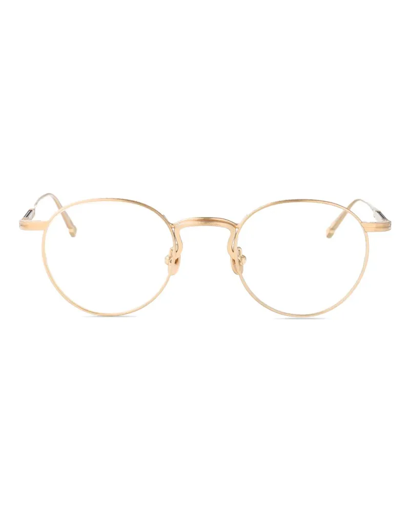 MATSUDA Brille mit rundem Gestell - Gold Gold