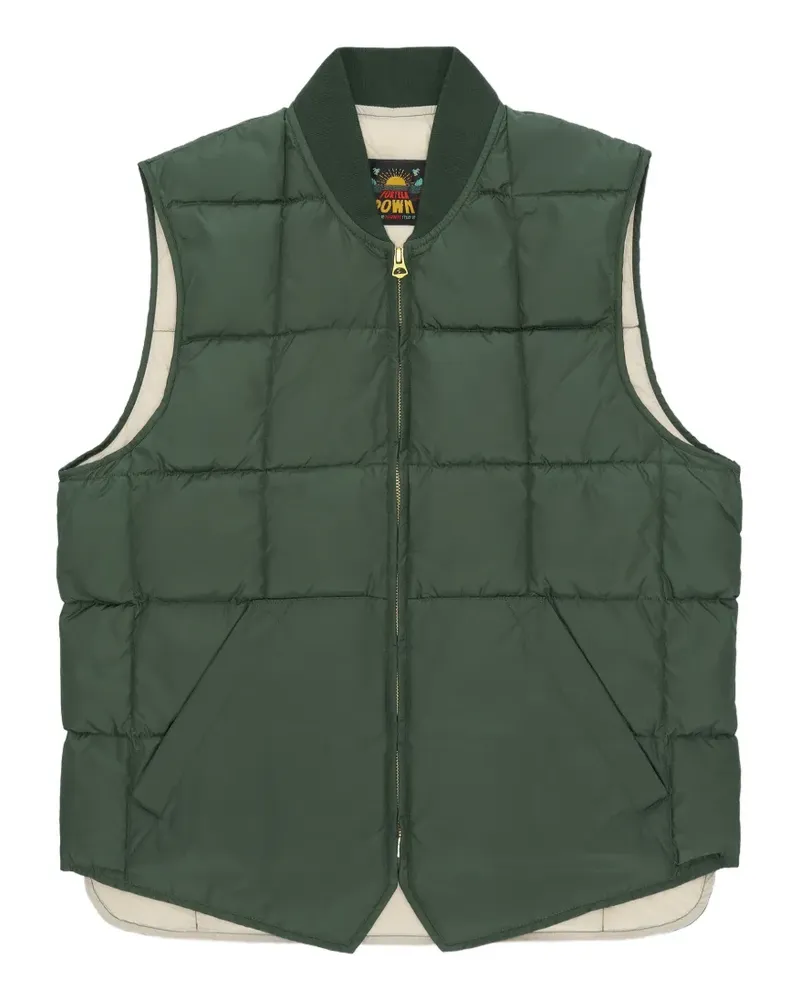 Fortela Vest1 padded zip gilet - Grün Grün