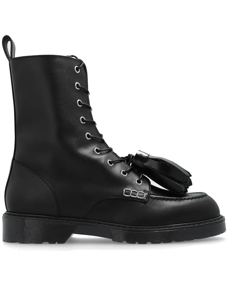 J.W.Anderson Schnürstiefel mit Quasten - Schwarz Schwarz