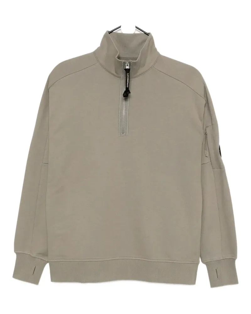 C.P. Company Sweatshirt mit Reißverschluss - Grau Grau