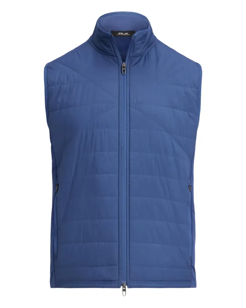 Ralph Lauren Gesteppte Weste mit Stehkragen - Blau Blau