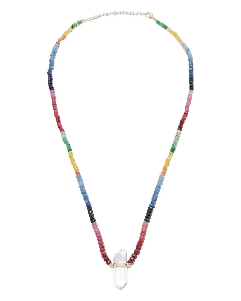 JIA JIA 18kt Gelbgoldhalskette mit Quartz Gold