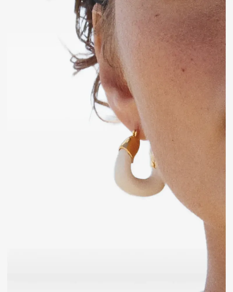 Lizzie Fortunato Organic hoop earrings - Gold Gold
