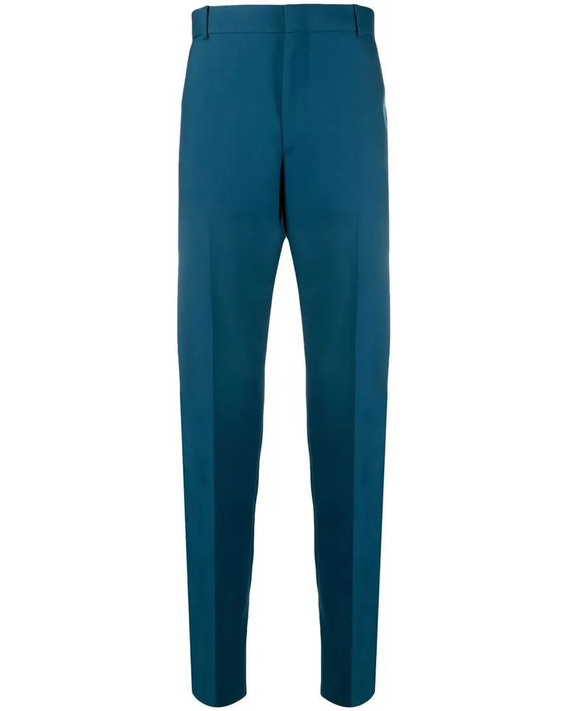 Alexander McQueen Klassische Tapered-Hose - Blau Blau