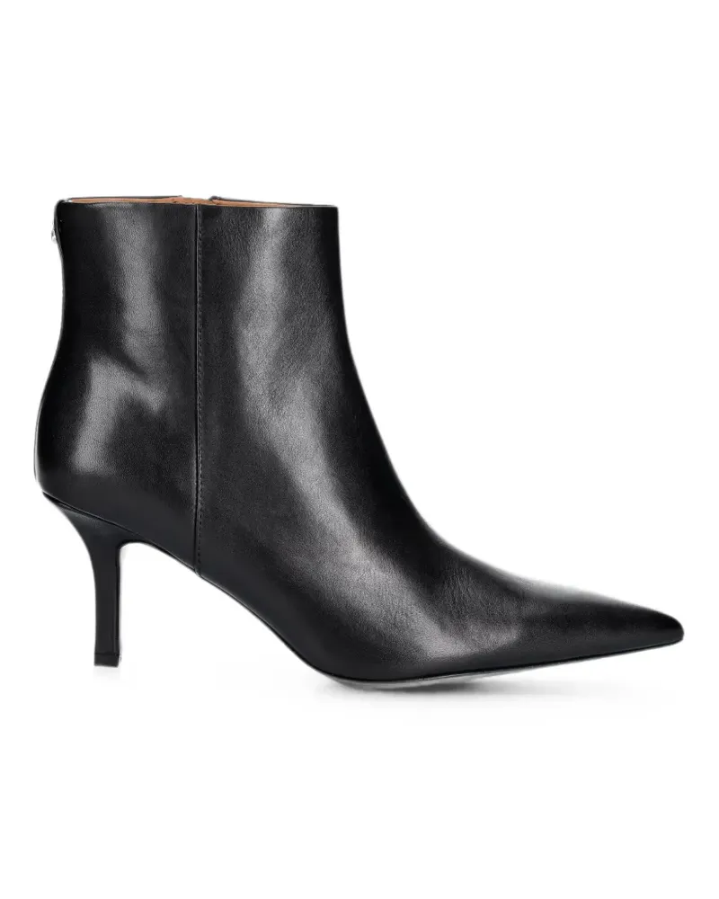 Patrizia Pepe pointed-toe leather ankle boots - Schwarz Schwarz