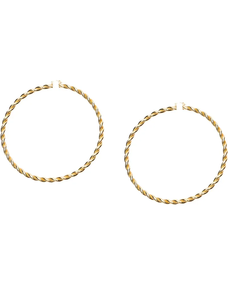 J.W.Anderson Große Ohrringe - Gold Gold