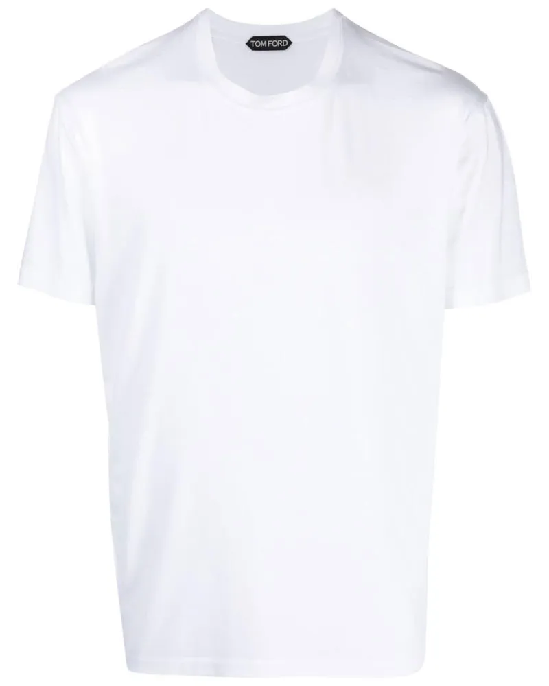 Tom Ford T-Shirt mit Rundhalsausschnitt - Weiß Weiß