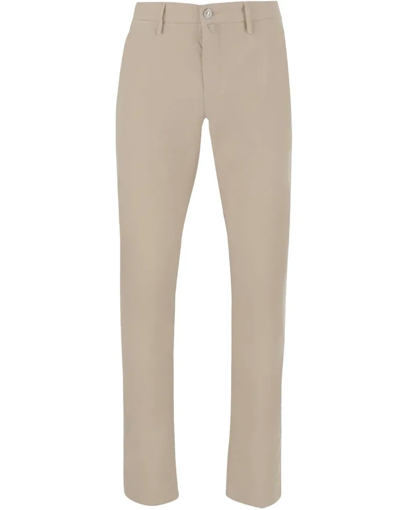 Jacob Cohën Straight-Leg-Hose mit Applikation - Nude Nude