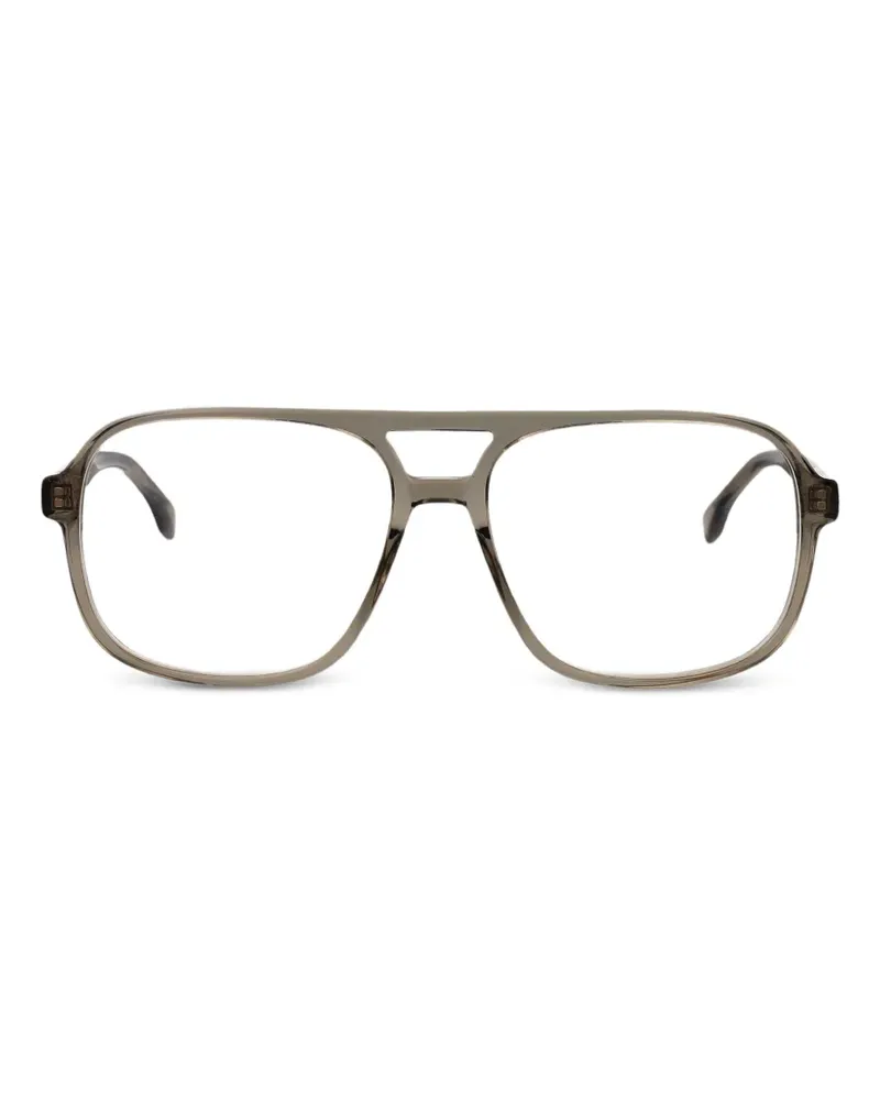 HUGO BOSS pilot-frame glasses - Grau Grau