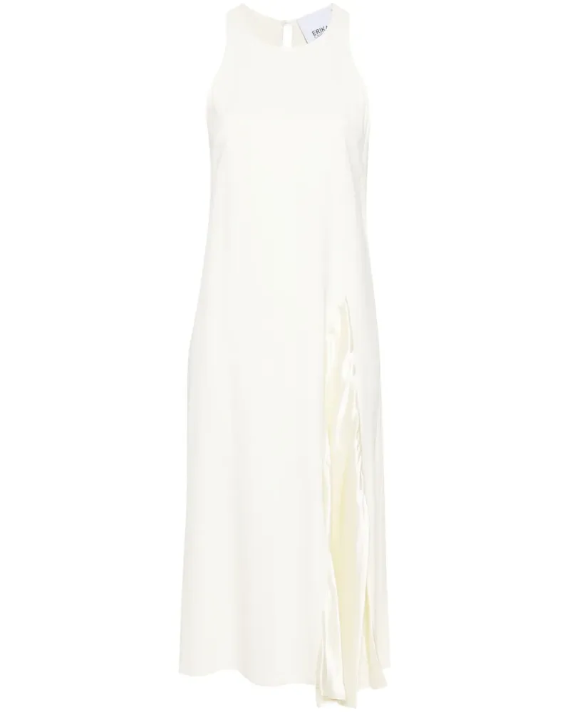 Erika Cavallini Kleid mit Stretchanteil - Weiß Weiß