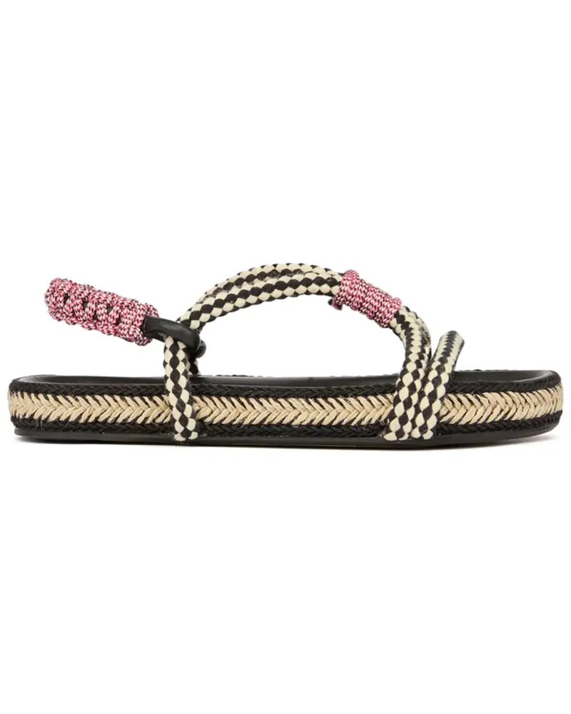 Isabel Marant Walter Sandalen - Schwarz Schwarz