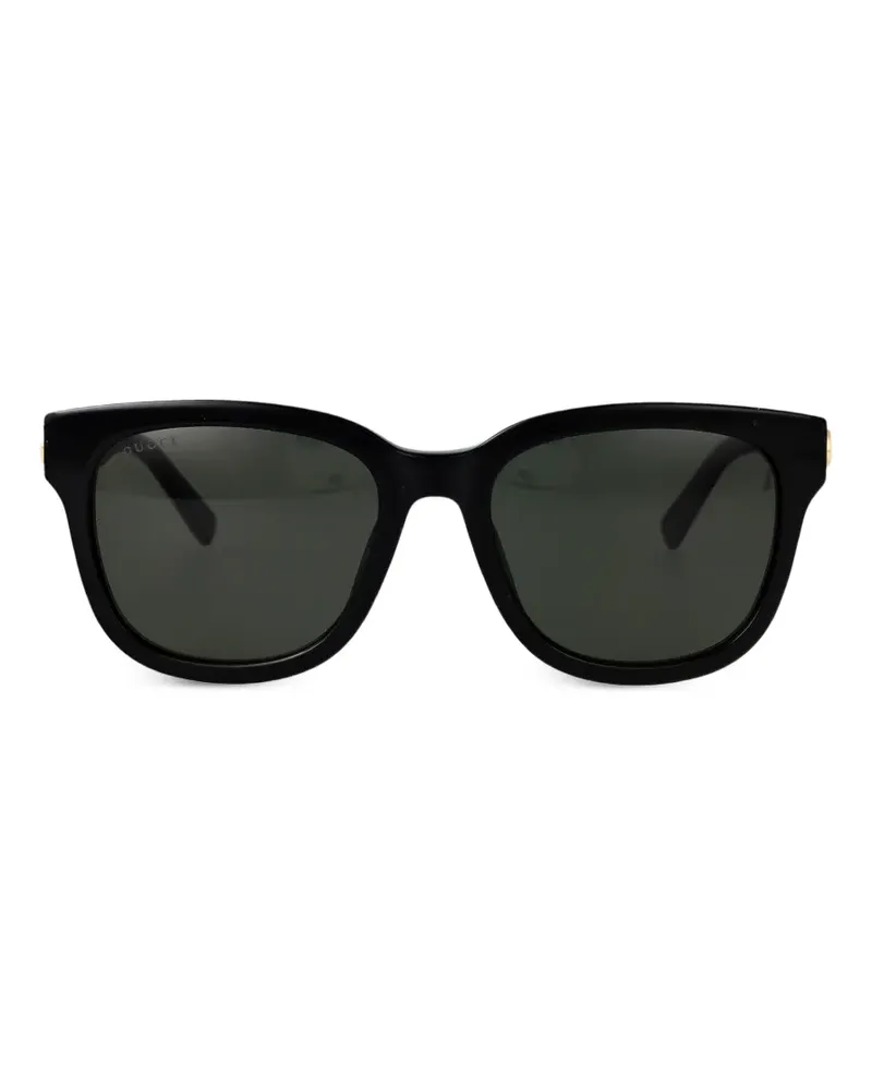 Gucci square-frame sunglasses - Schwarz Schwarz